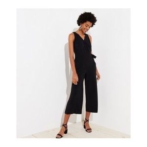 LOFT Petite Wrap Jumpsuit
